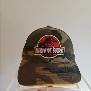Jurassic Park Baseball Hat Logo Camo Cap Unisex Classic Dinosaur